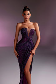 Rochie Vlora lunga mov