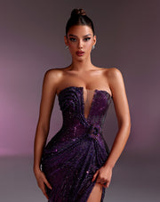 Rochie Vlora lunga mov